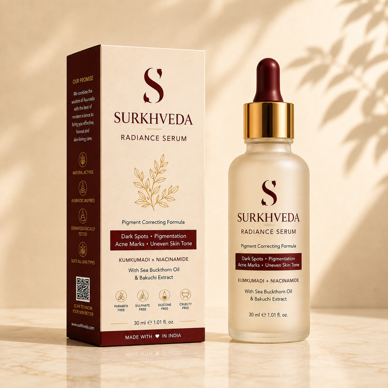 Front Surkhveda Radiance Serum Surkhveda Radiance Serum
