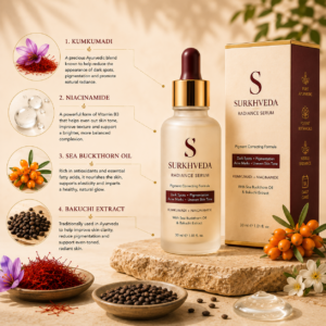 SURKHVEDA RADIANCE SERUM Surkhveda Radiance Serum