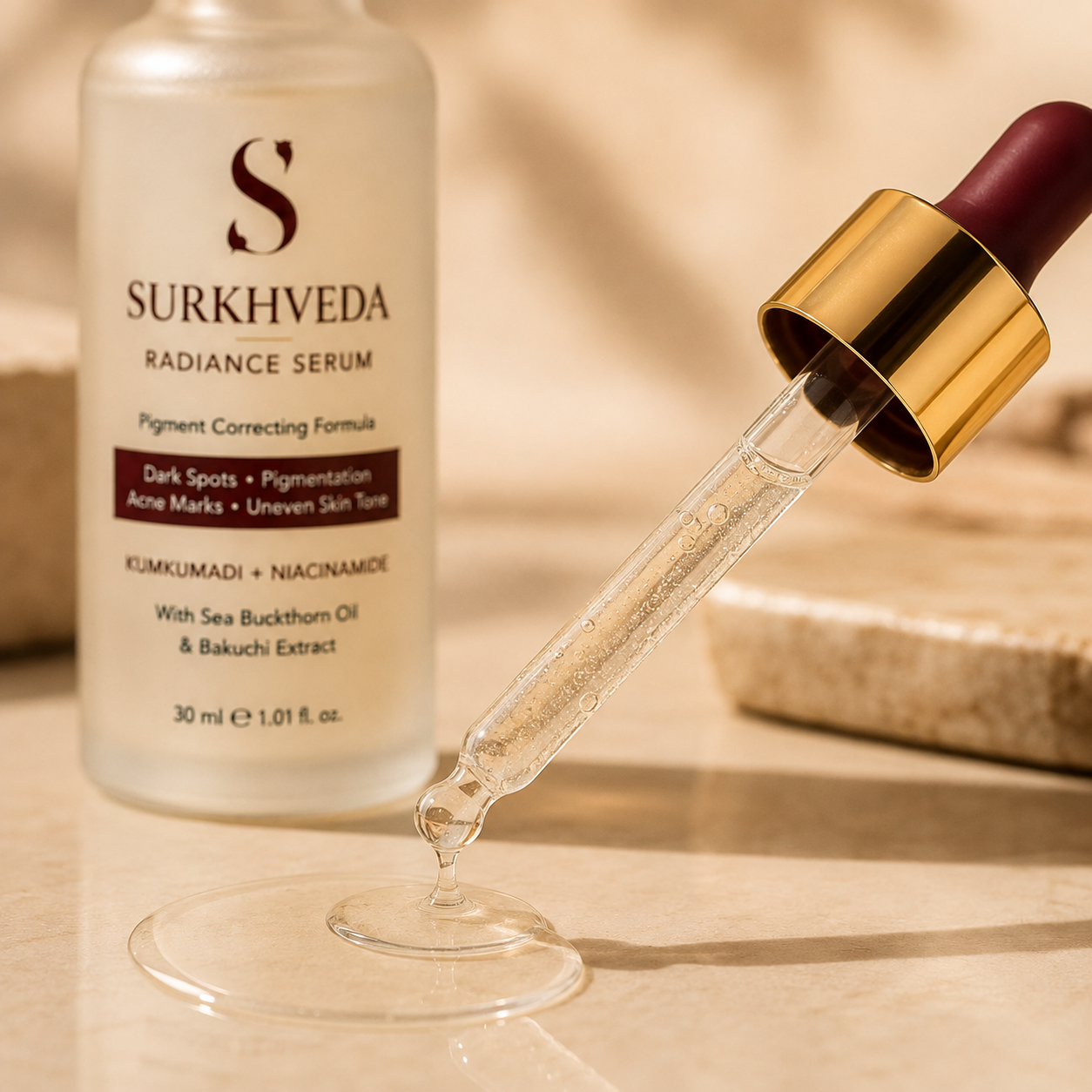 Liquid Surkhveda Radiance Serum Surkhveda Radiance Serum